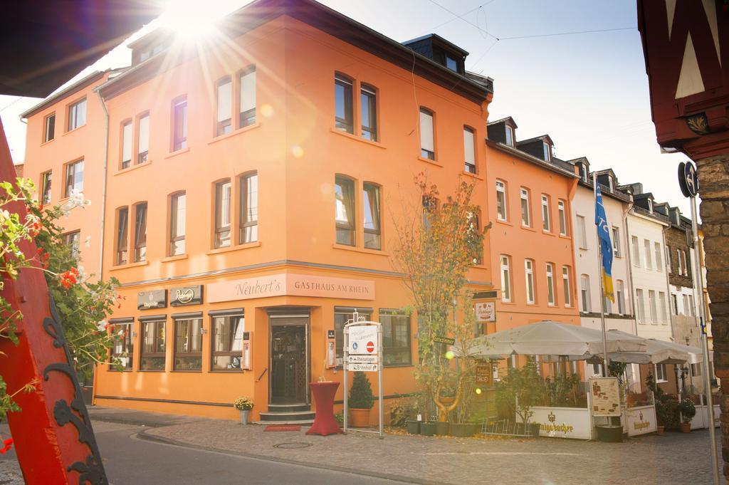 Neubert'S Gasthaus Am Rhein Otel Lahnstein Dış mekan fotoğraf